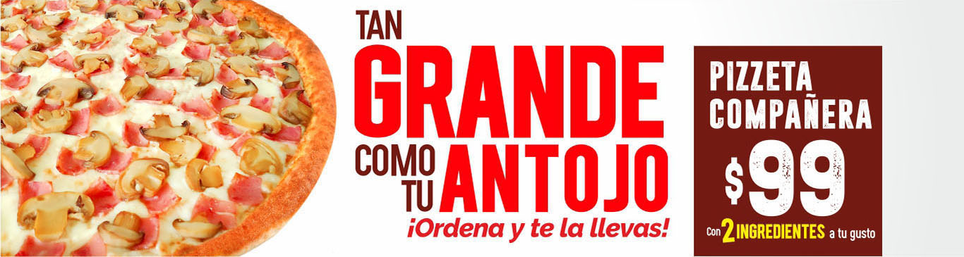 Tan grande como tu antojo