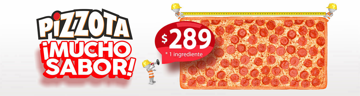 PIZZOTA 1 INGREDIENTE 289