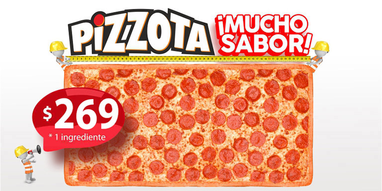 Pizzota 1 Ing. Mucho Sabor