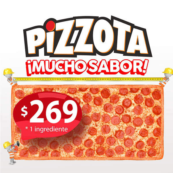 Pizzota 1 Ing. Mucho Sabor